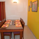 Dining Area of the 3 BR villa at Arpora
