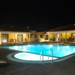 Night view of Vagator Villas for rent in North Goa