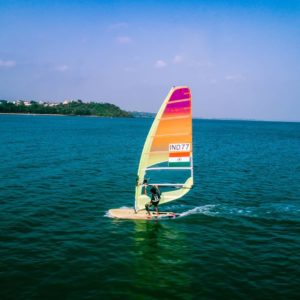 Water Sports in Goa -Wind Surfing in Goa Pic Credit Goa Travel Activities